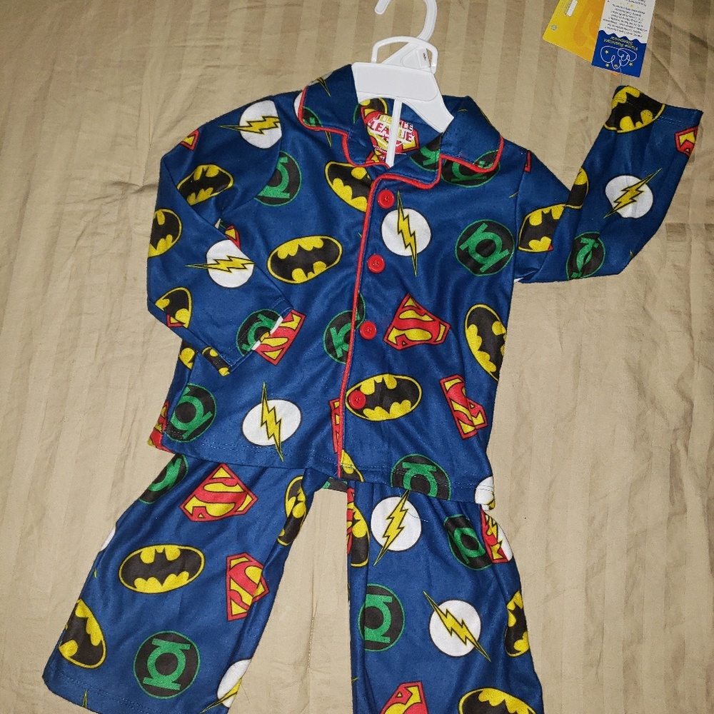 Boys 2 piece pajama, Justice League